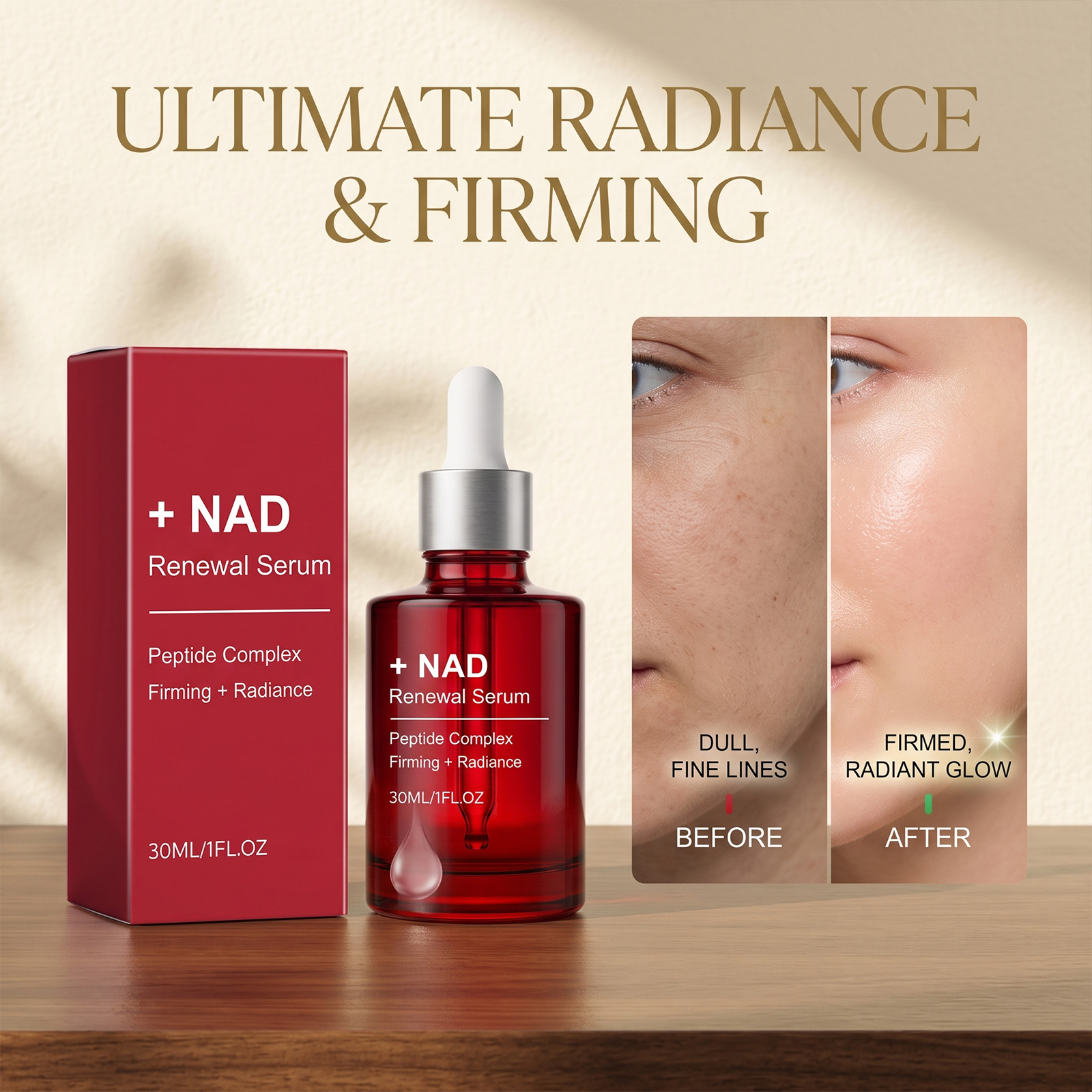 Skincare Glow Glowing - Nourishing Renewal Face Serum Deep Hydrating