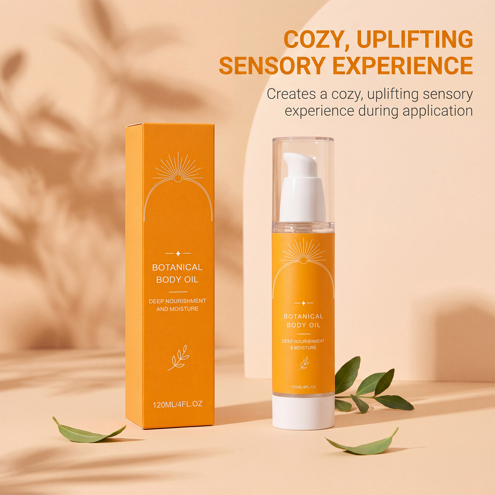 Skincare Glow Glowing - Body Moisturizing Oil Botanical Essential Improve