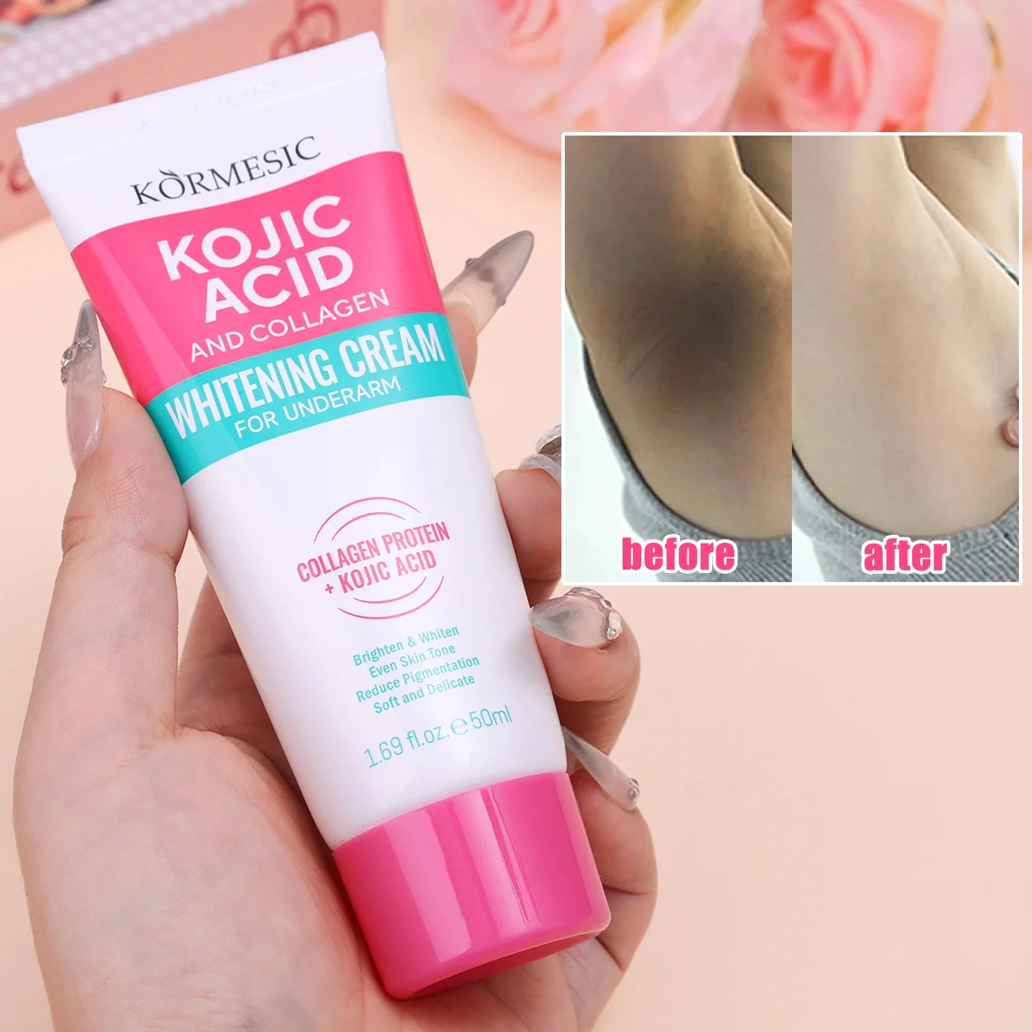 Collagen Underarm Whitening Cr - đánh giá và giá Skincare Whitening