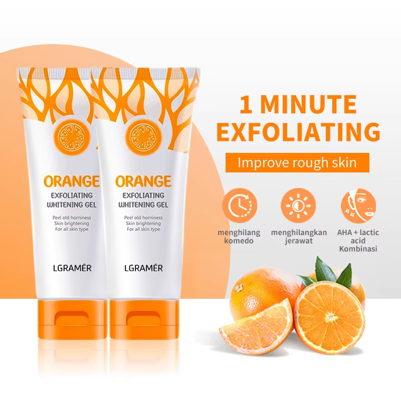 50g Orange Exfoliating Gel Dea - đánh giá và giá Skincare Whitening