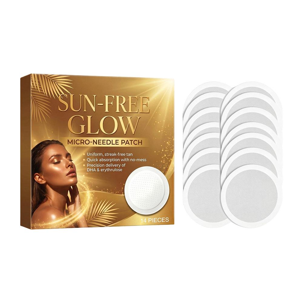 14Pcs Sun-Free Glow Microneedl - đánh giá và giá Skincare Glow Glowing