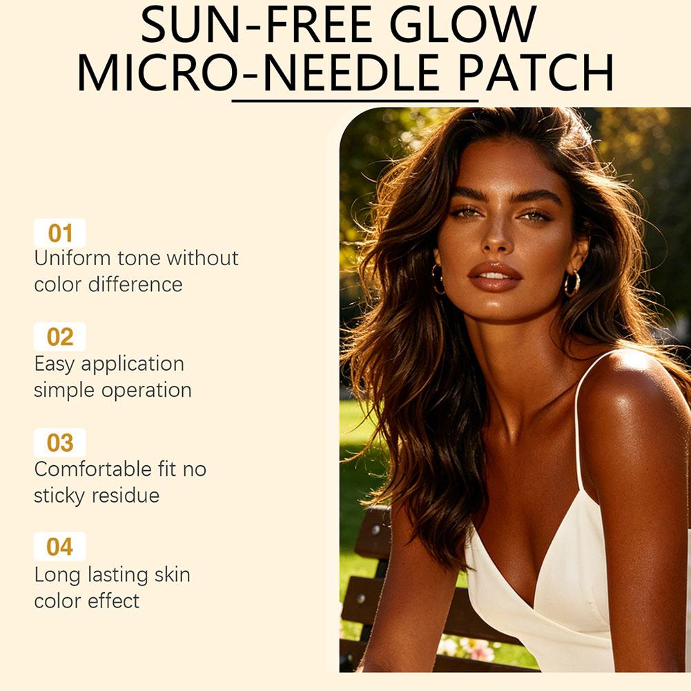 14Pcs Sun-Free Glow Microneedl - đánh giá và giá Skincare Glow Glowing