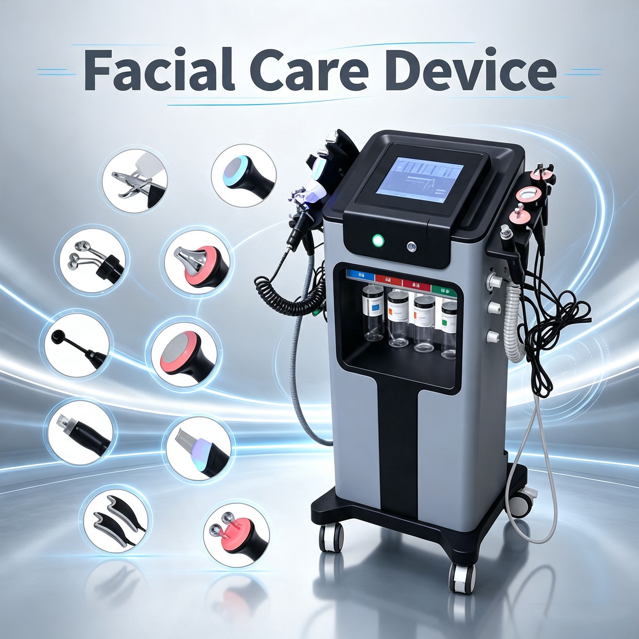 10IN1 Hydraulic Facial Care Ox - đánh giá và giá Skincare Whitening