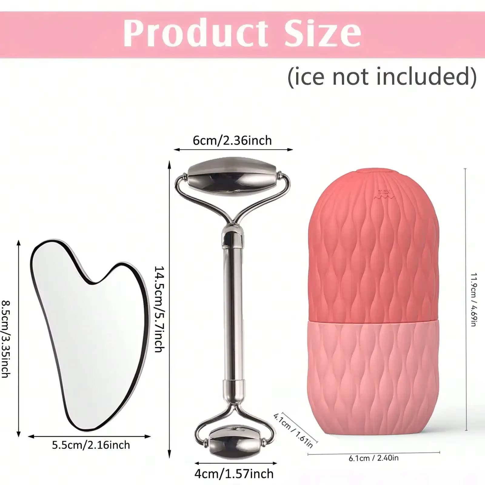 Ice Roller & Stainless Steel G - đánh giá và giá Skincare Glow Glowing