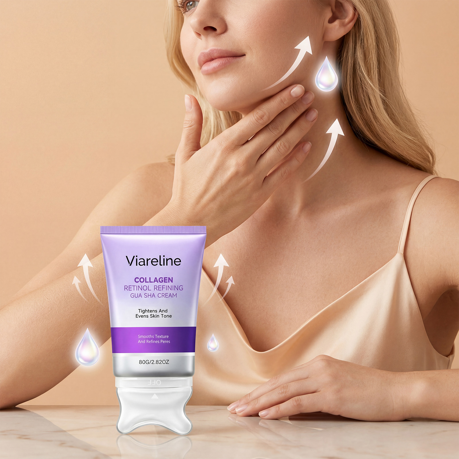 Cream Gua Sha Retinol Collagen - đánh giá và giá Coenzyme Q10 Cream