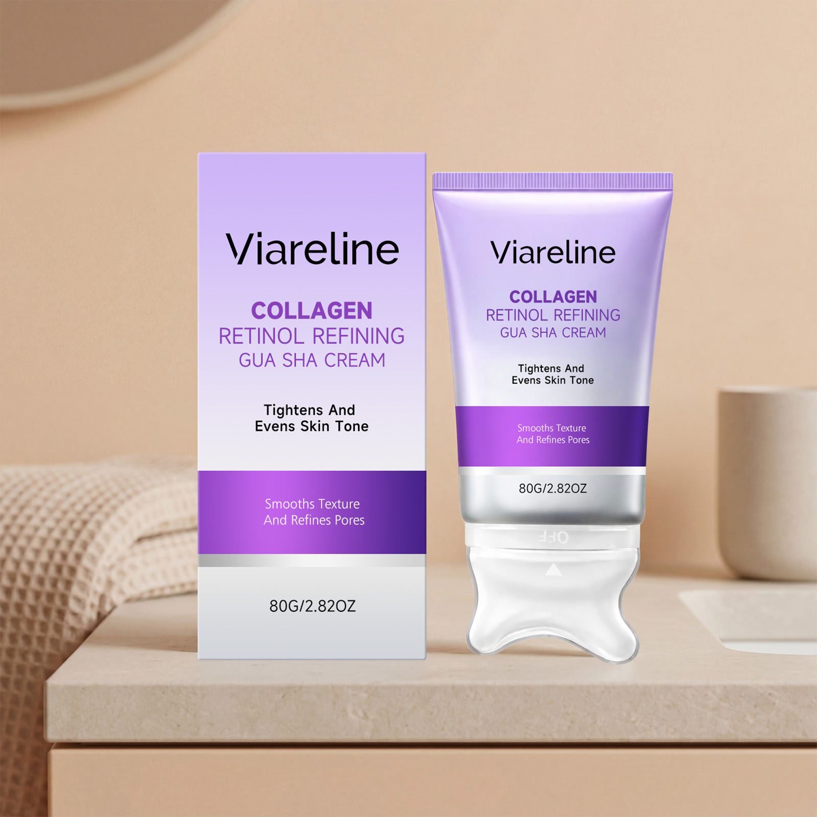 Cream Gua Sha Retinol Collagen - đánh giá và giá Coenzyme Q10 Cream