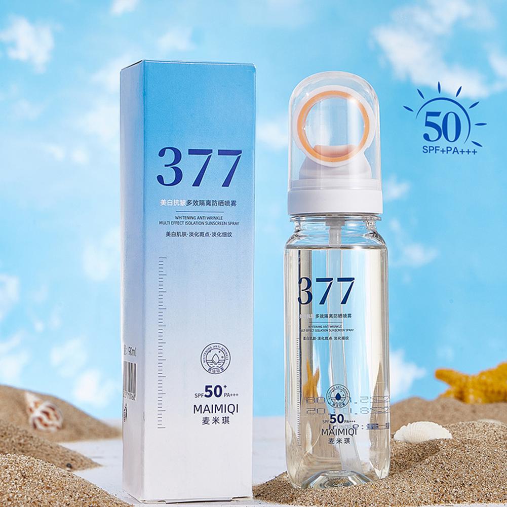 1/3/5PCS Sunscreen Spray SPF50 - đánh giá và giá Skincare Whitening